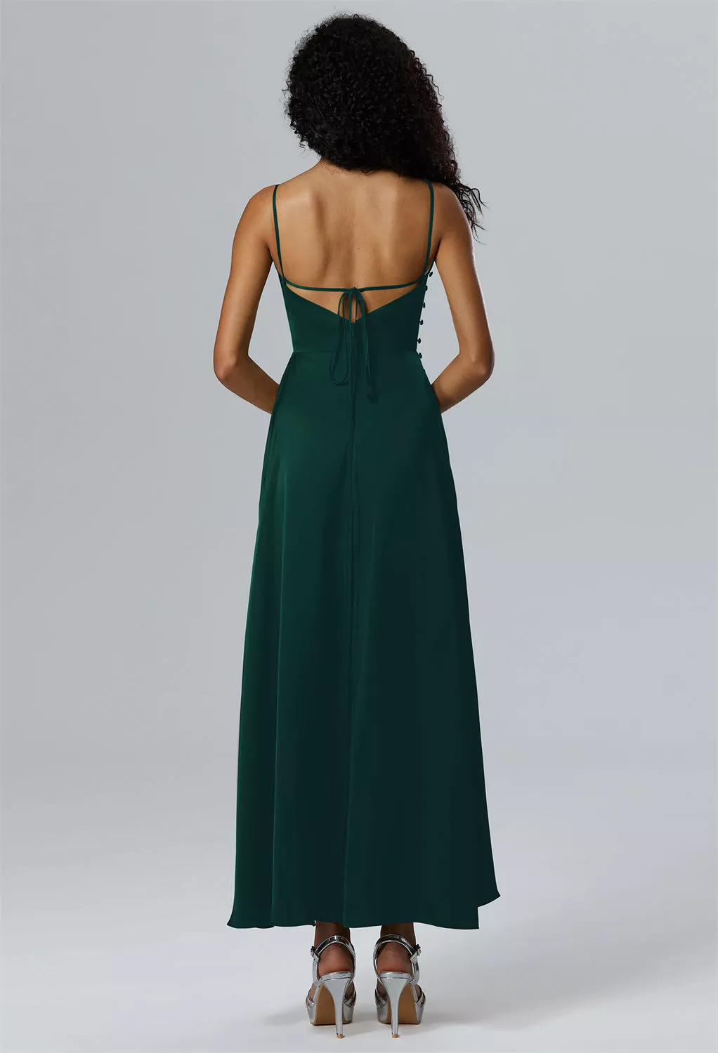 AW Passionato Hunter Green  Beach Wedding Guest Dresses